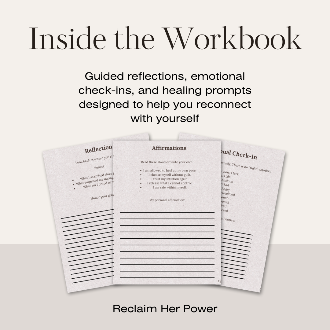 Healing & Self-Recovery Workbook
