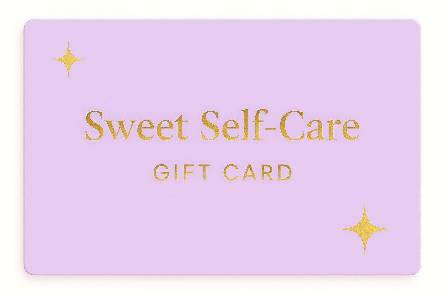 Sweet Self-Care Gift Card